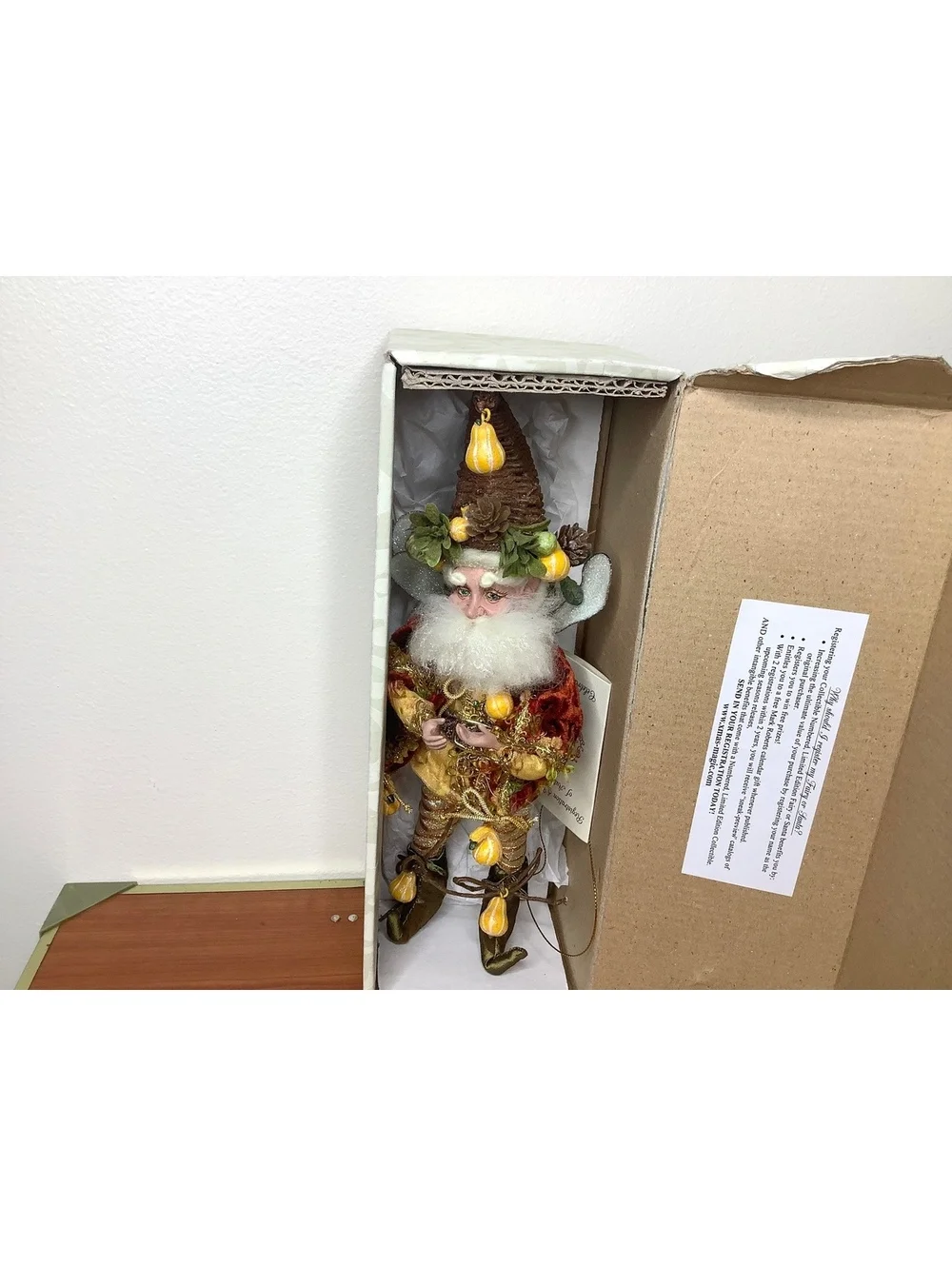 < Authentic Mark Roberts Abundant Harvest Fairy Limited Edition >